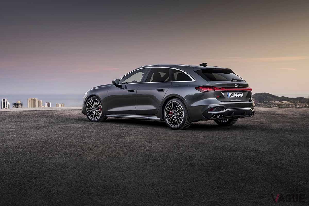 世界初公開されたアウディ新型「S5アバント」