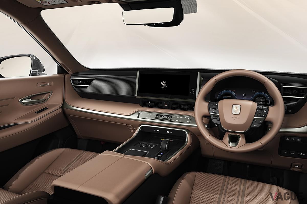 トヨタ新型「センチュリー」SUVタイプのインテリア