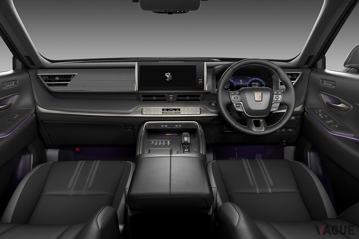 トヨタ新型「センチュリー」SUVタイプのインテリア