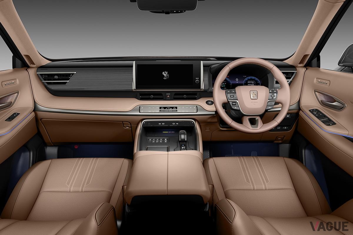 トヨタ新型「センチュリー」SUVタイプのインテリア