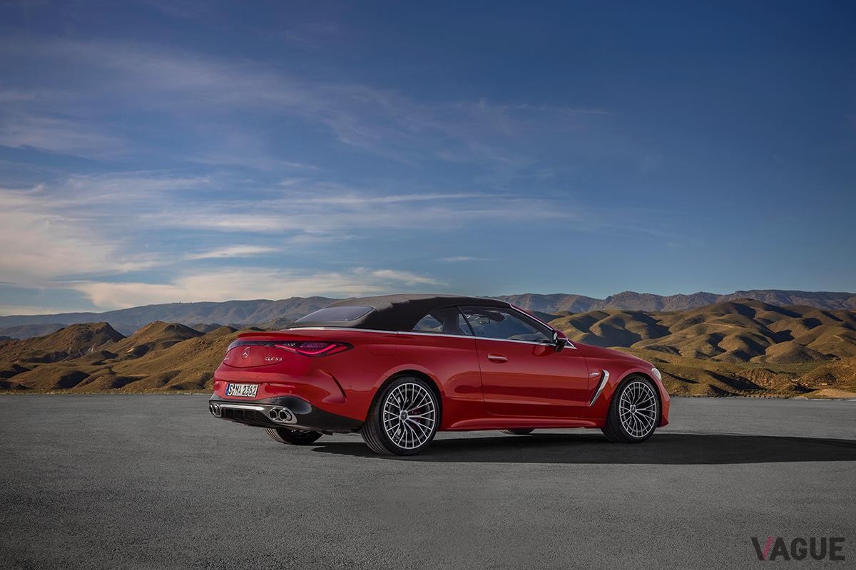 欧州で発売されたメルセデスAMG新型「CLE53 4MATIC+ カブリオレ」