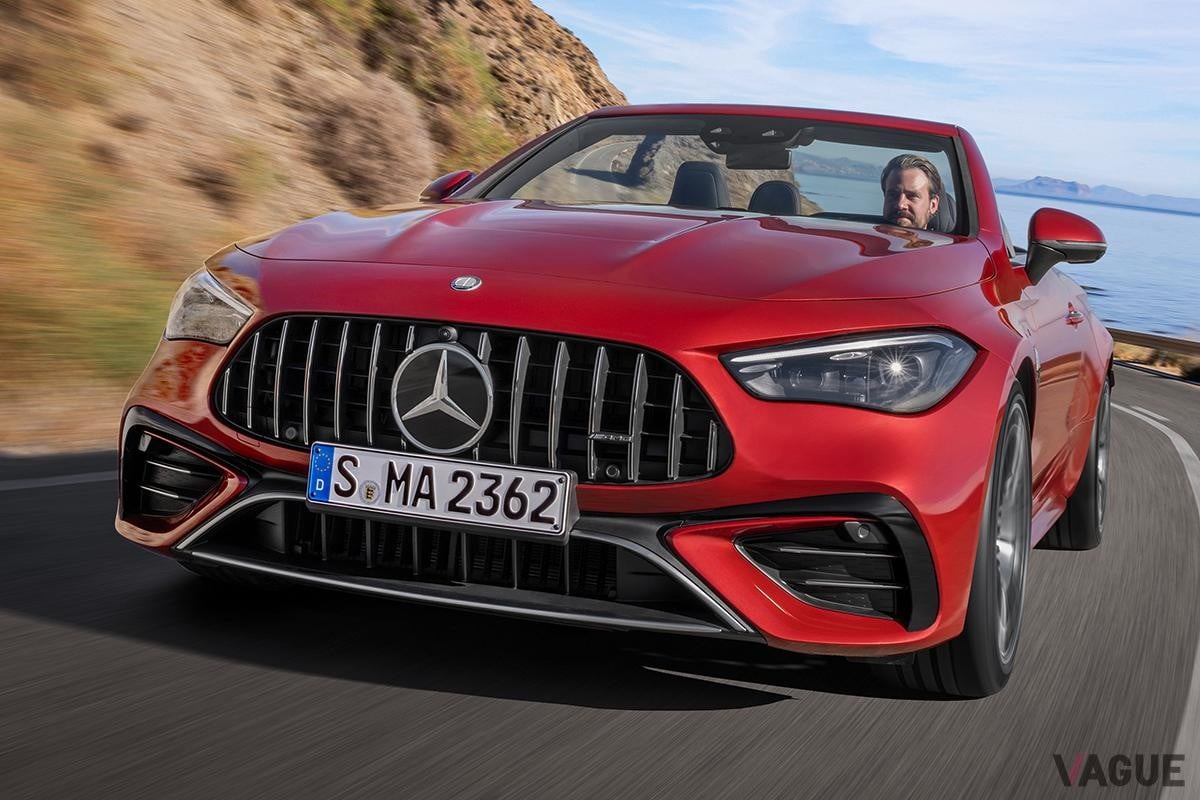 欧州で発売されたメルセデスAMG新型「CLE53 4MATIC+ カブリオレ」