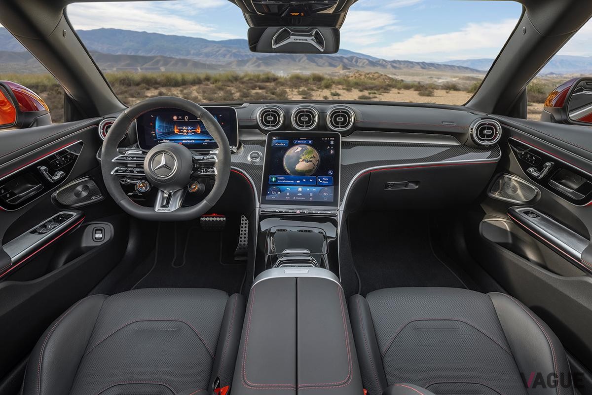 欧州で発売されたメルセデスAMG新型「CLE53 4MATIC+ カブリオレ」のインテリア