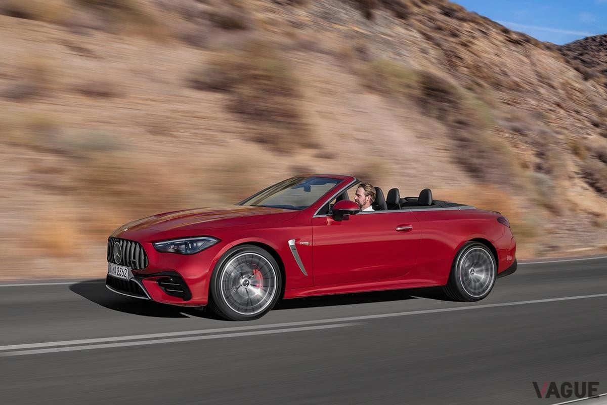 欧州で発売されたメルセデスAMG新型「CLE53 4MATIC+ カブリオレ」