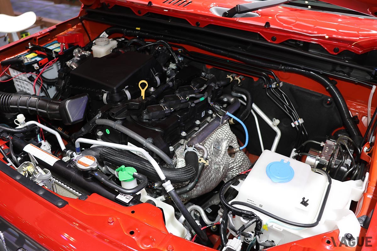 スズキ新型「ジムニー5ドア」のエンジン