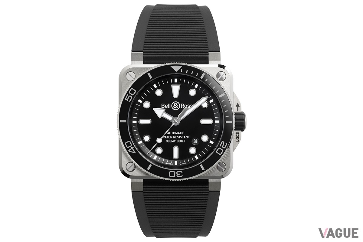 「ベル＆ロス BR03 DIVER BLACK STEEL」(品番：BR03A-D-BL-ST/SRB　67万1000円、消費税込）