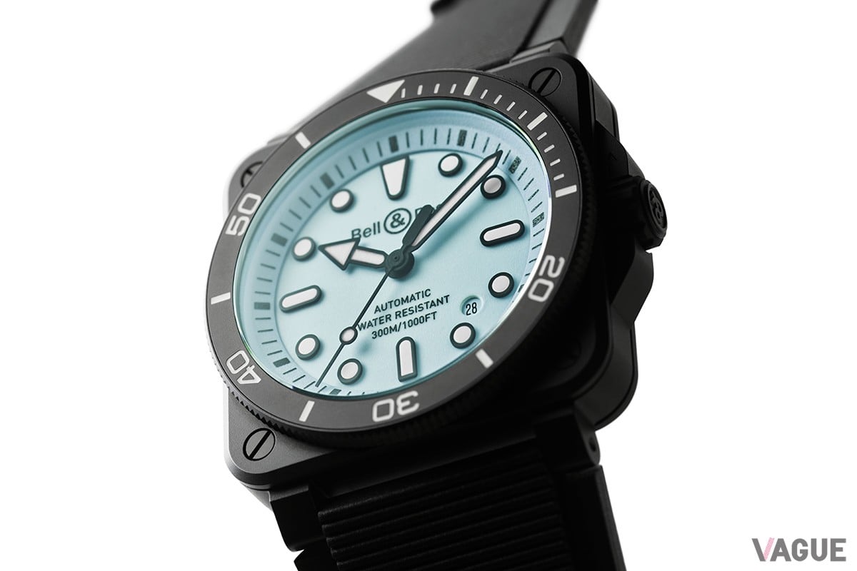 「ベル＆ロス BR03 DIVER FULL LUM」（品番：BR03A-D-LM-CE/SRB　82万5000円、消費税込）