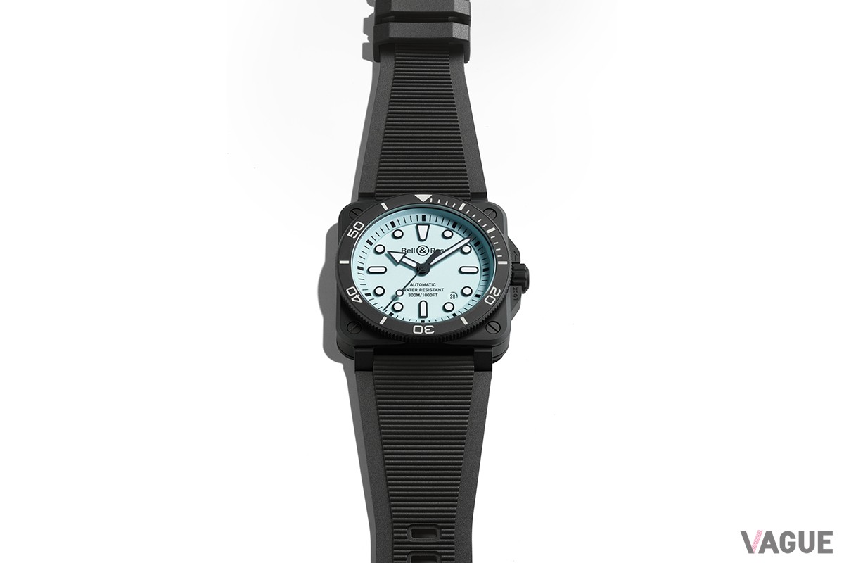 「ベル＆ロス BR03 DIVER FULL LUM」（品番：BR03A-D-LM-CE/SRB　82万5000円、消費税込）