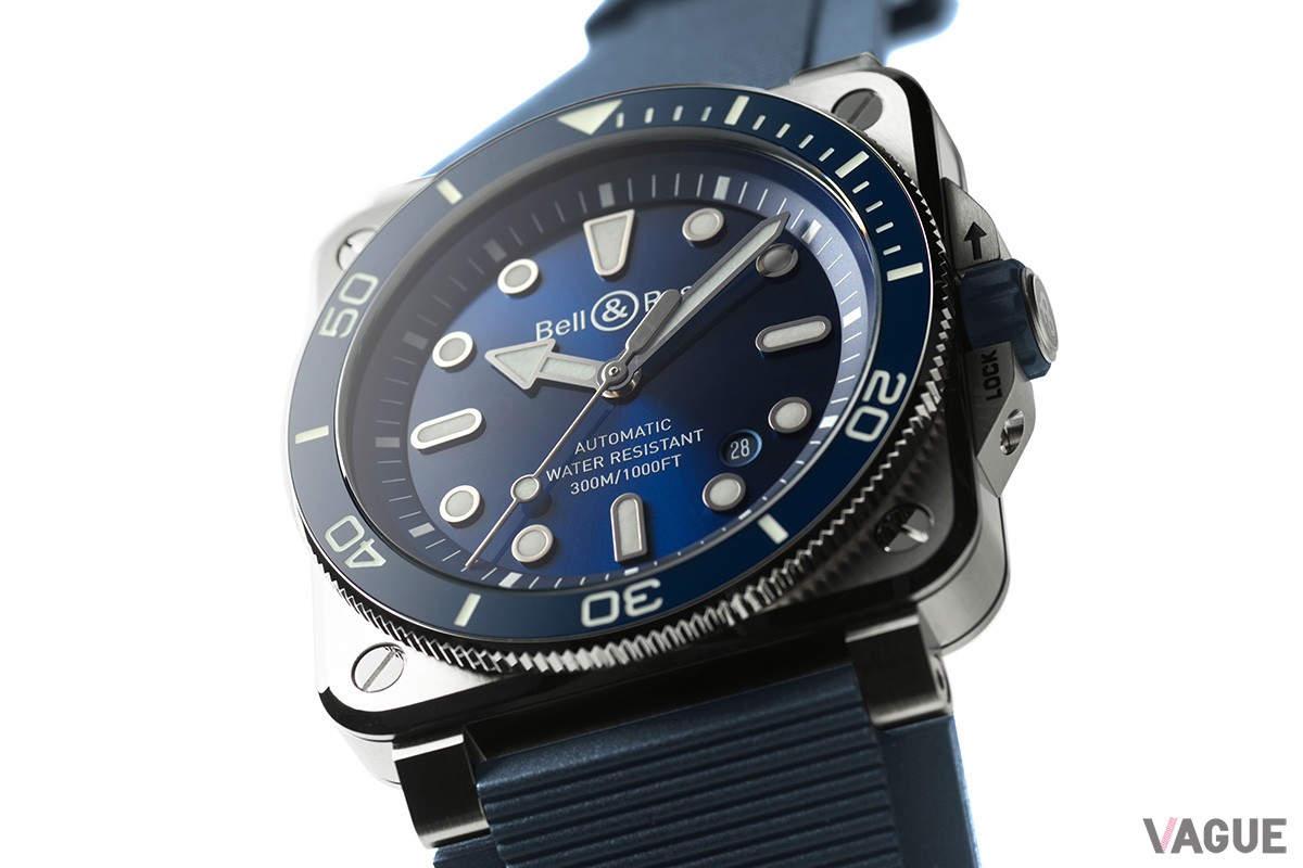 「ベル＆ロス BR03 DIVER BLUE STEEL」（品番：BR03A-D-BLU-ST/SRB　67万1000円、消費税込）