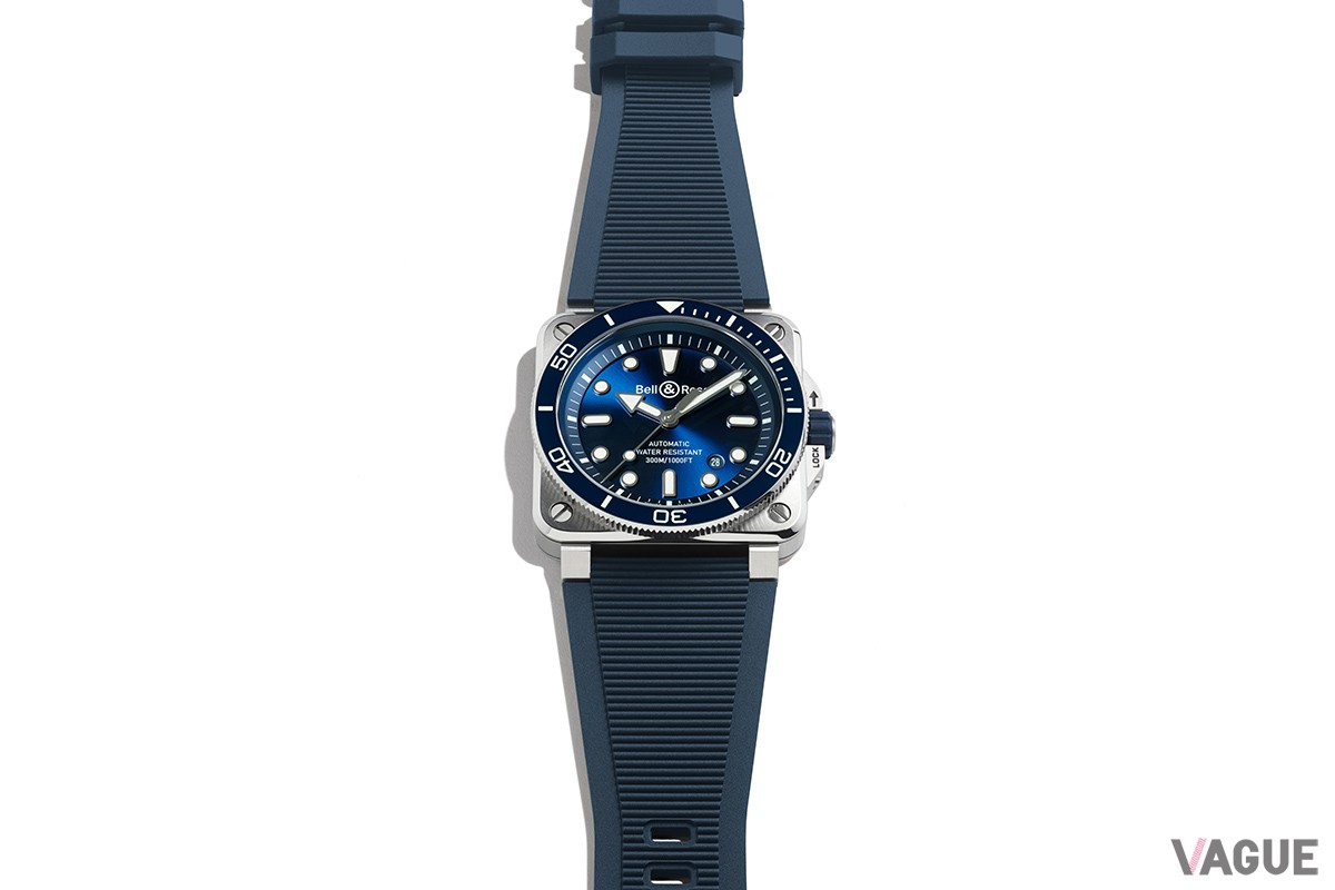 「ベル＆ロス BR03 DIVER BLUE STEEL」（品番：BR03A-D-BLU-ST/SRB　67万1000円、消費税込）