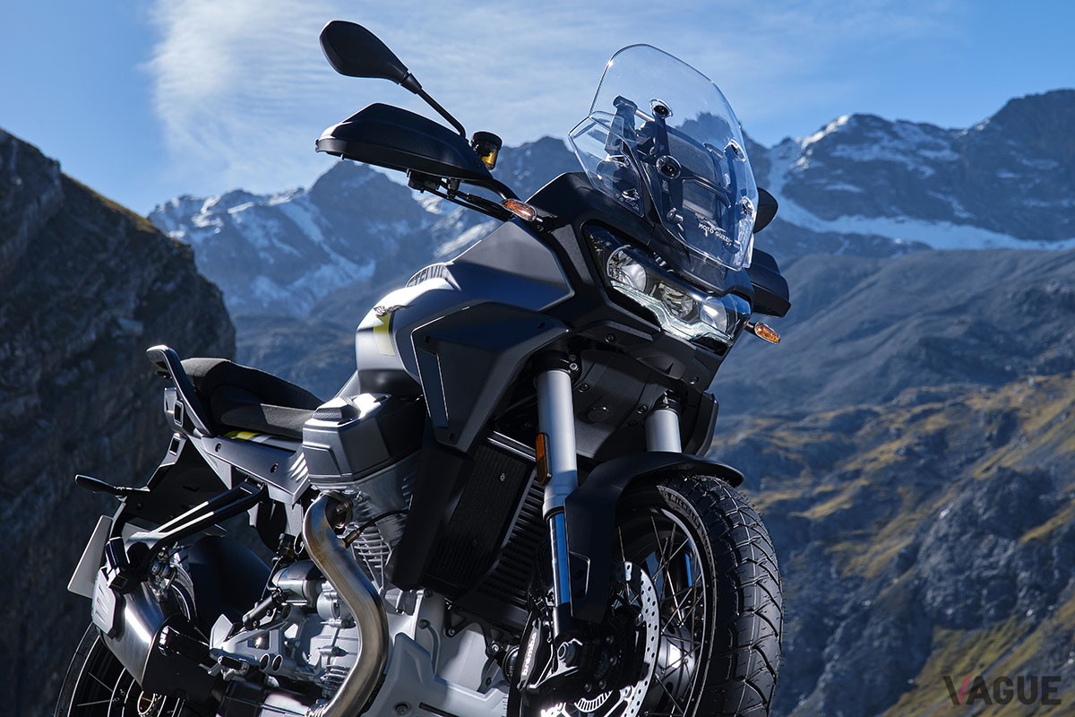 最先端テクノロジーを満載したモト・グッツィのアドベンチャーバイク新型「ステルビオ」