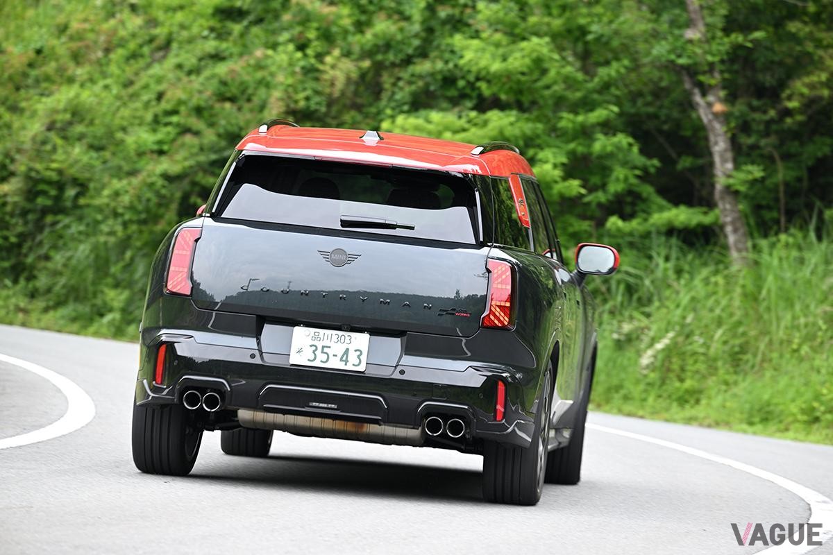 新型「ミニ・ジョンクーパーワークス・カントリーマン」の走り