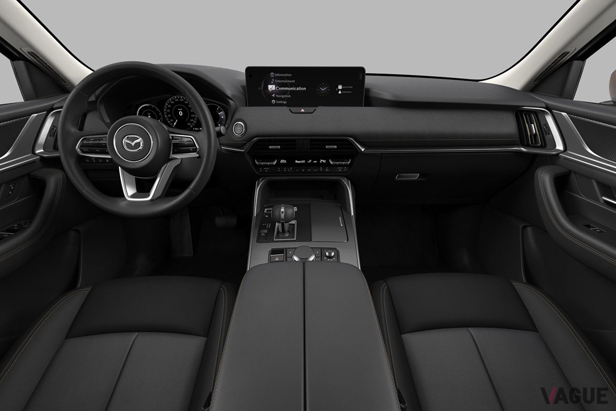 レジャーシーンにおいても活躍しそうなラゲッジスペースを備えたマツダ新型「CX-80」