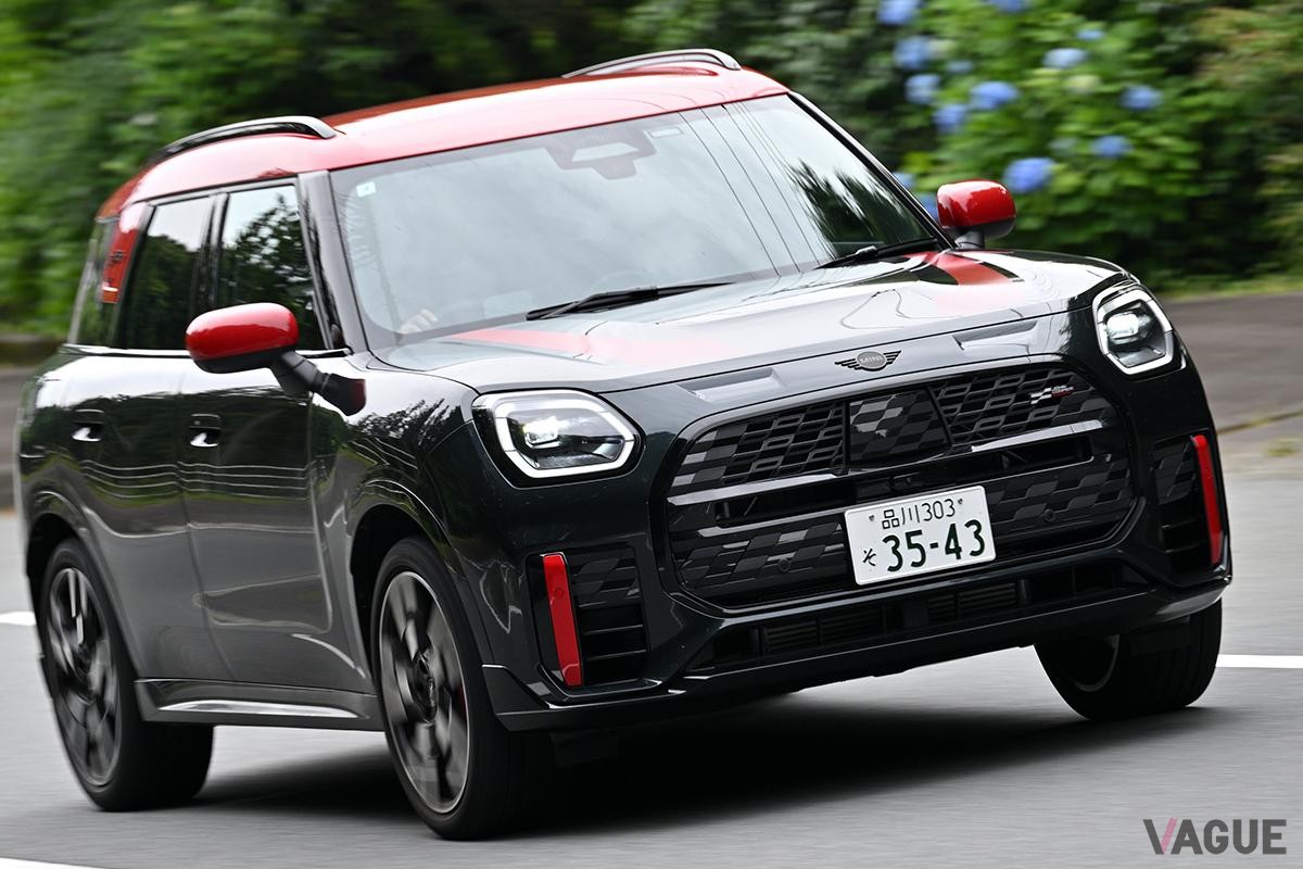 新型「ミニ・ジョンクーパーワークス・カントリーマン」の走り
