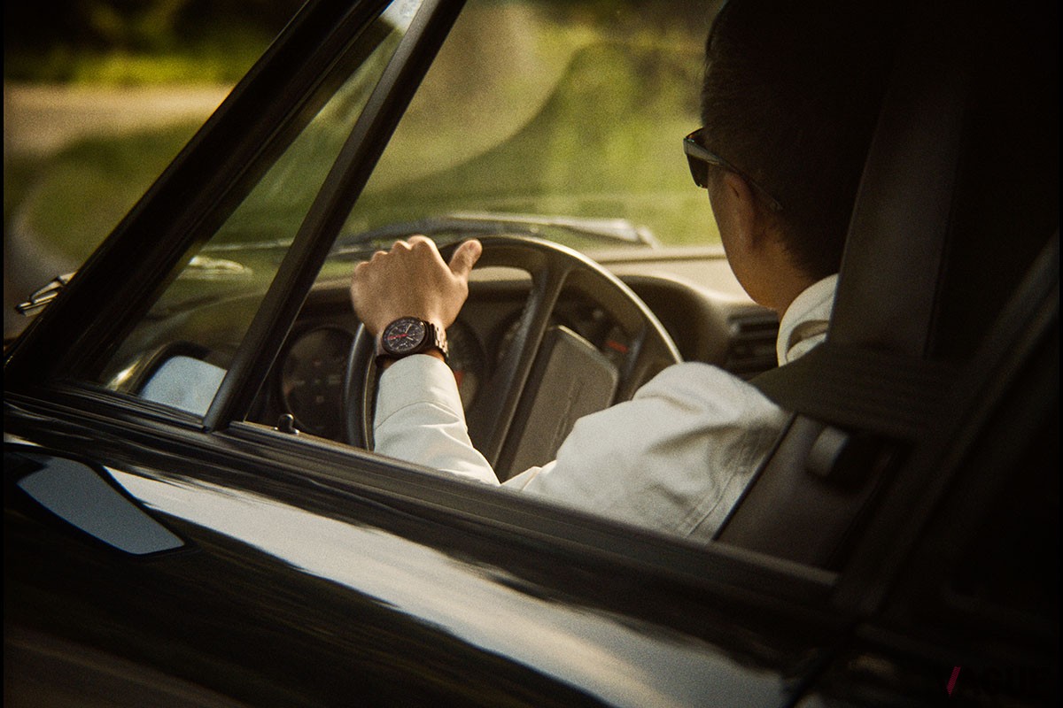 開発当時は従業員向けの実用的なツールだったという「クロノグラフ1」