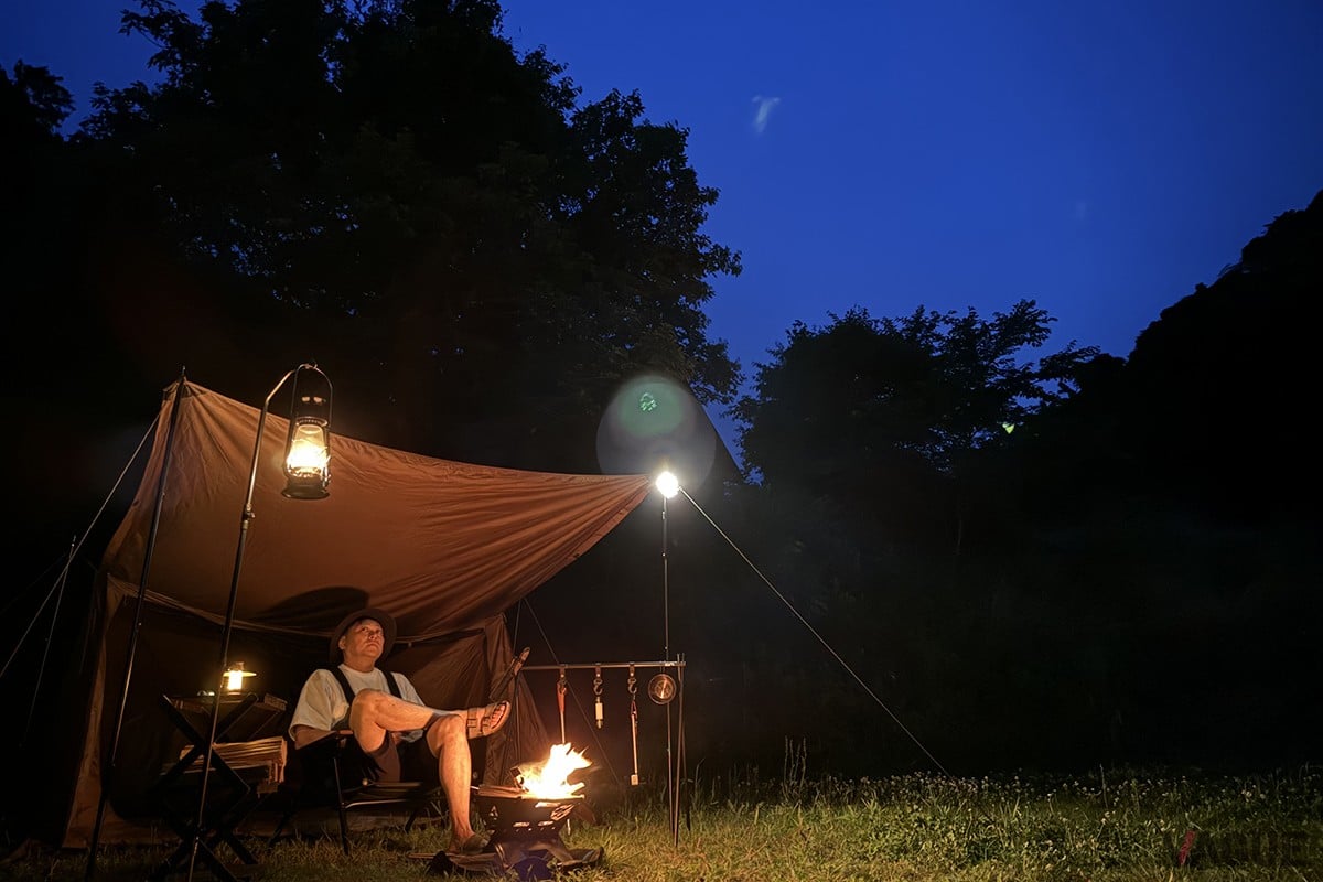 360度満点の星々キャンプ場