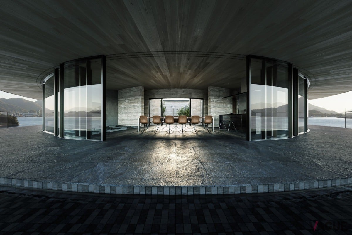 ”火”を囲み集う、山の頂に構える邸宅「360」