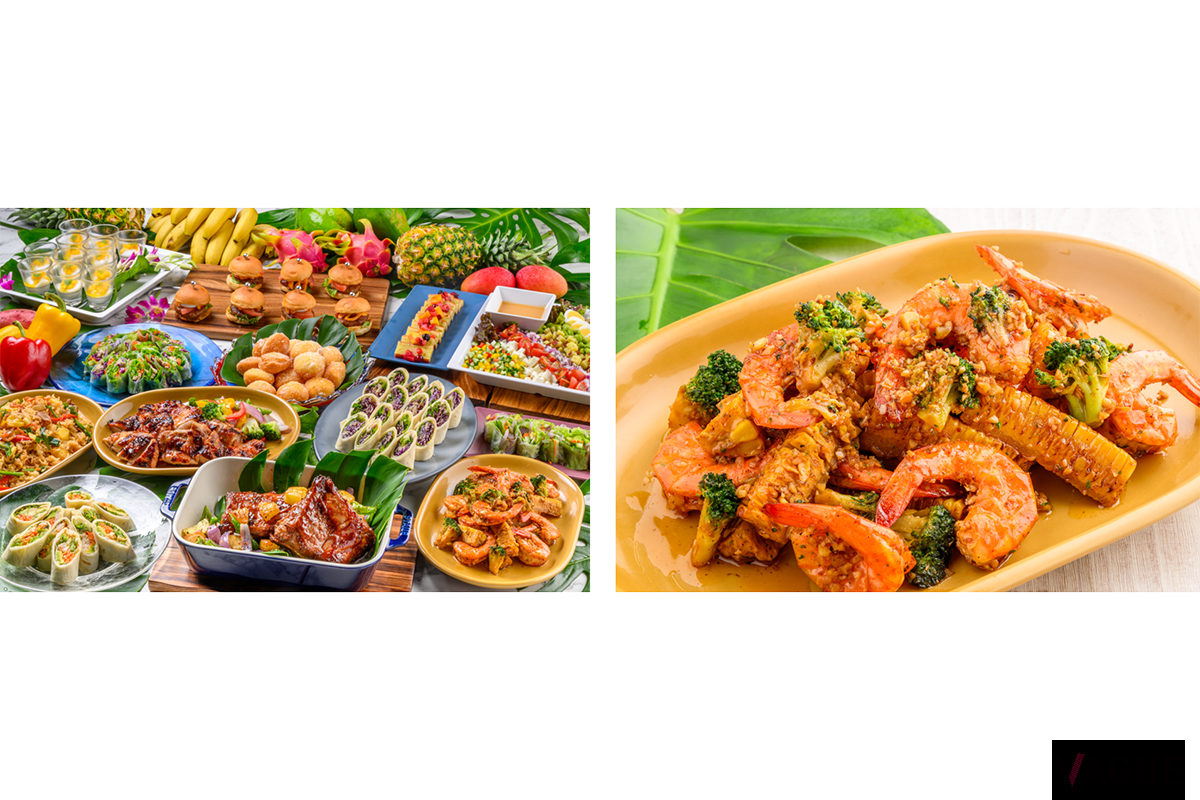 沖縄の食材で作ったハワイを感じる料理を用意