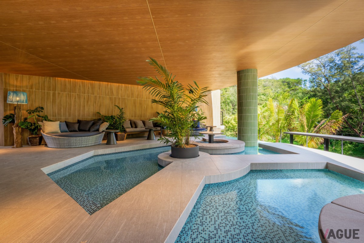 沖縄やんばるの空と森をイメージした心地よい空間