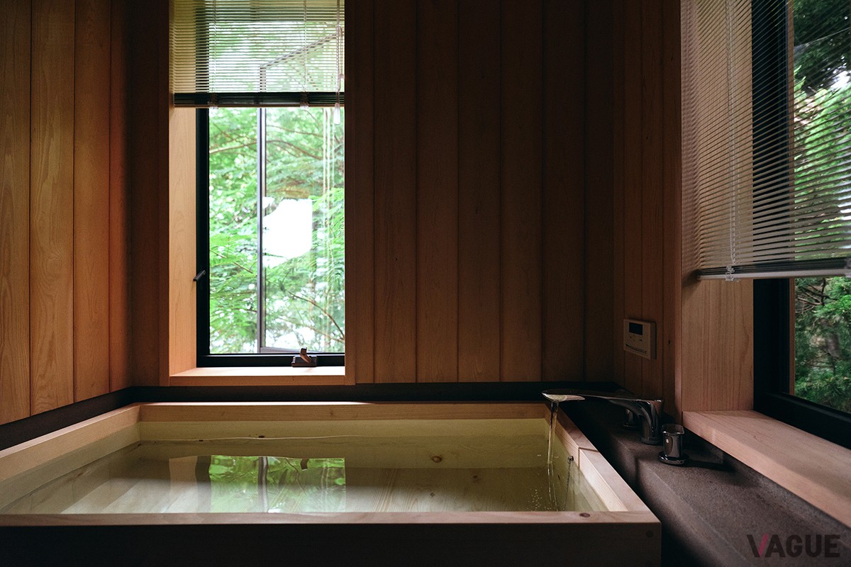 コウヤマキを使った風呂