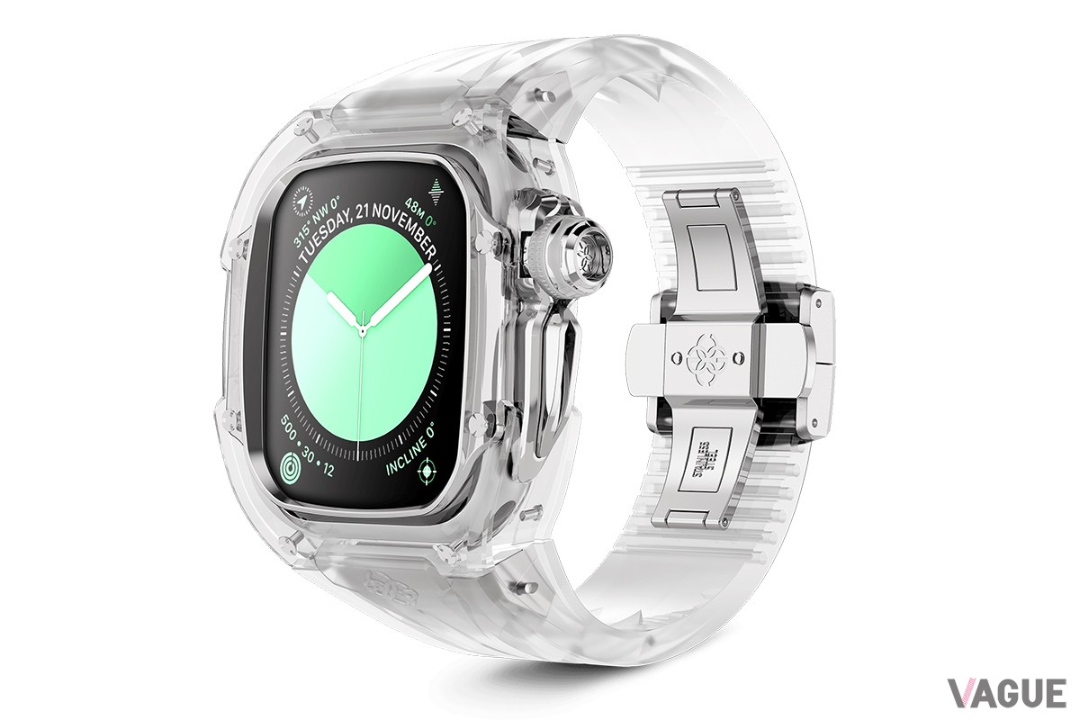 「CRYSTAL III EDITION　45MM」。シンプルな魅力の新色Crystal Stee