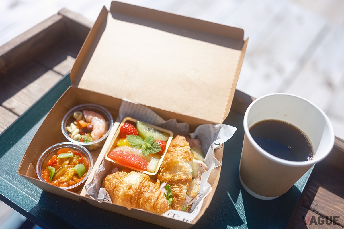 オリジナル朝食BOX＆コーヒー