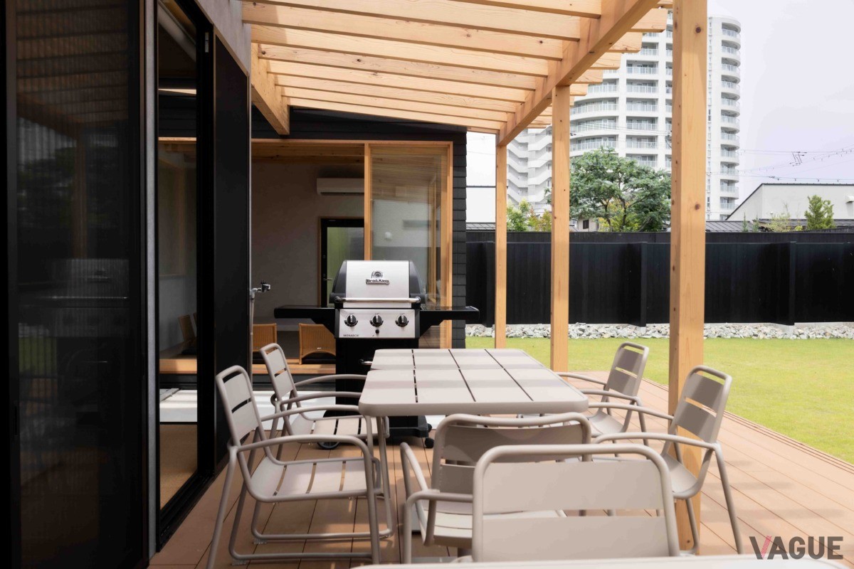 全天候型BBQスペース