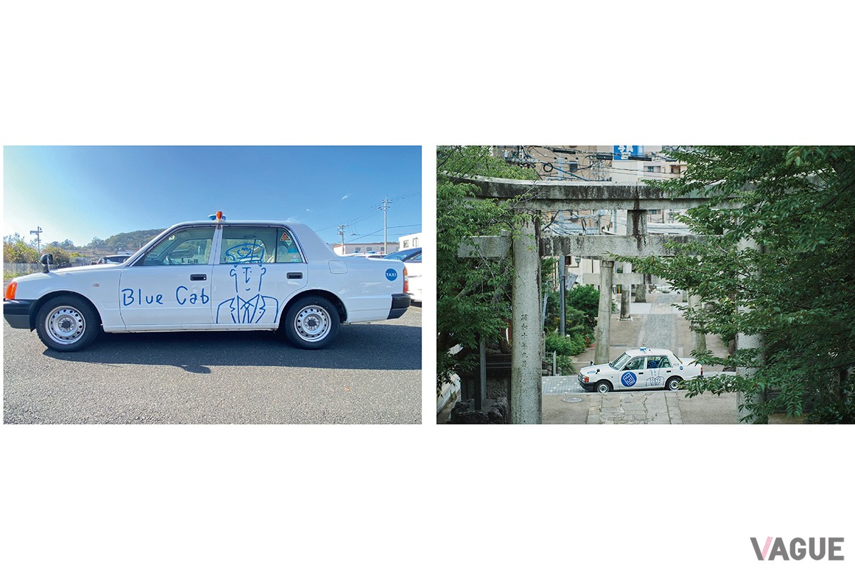 長場雄のラッピングタクシーで、長崎空港から陶々亭までワンストップ