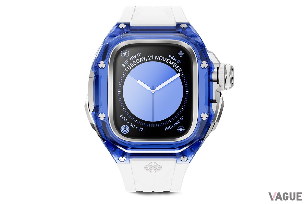 「CRYSTAL III EDITION　49MM」のSapphire Blue