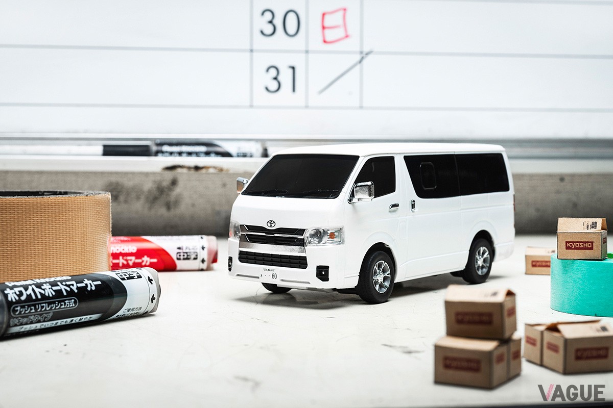 京商エッグの「ファーストミニッツ」シリーズに、RCカー「トヨタ ハイエース スーパーGL」が新登場