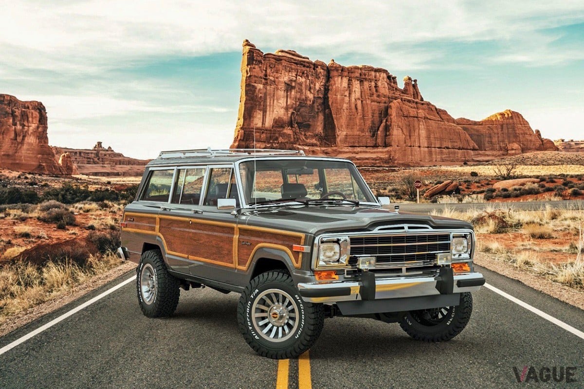1984年に登場したジープ「グランドワゴニア」は、プレミアムSUVの始祖として今も人気の1台（C）Facebook『Vigilante 4×4』