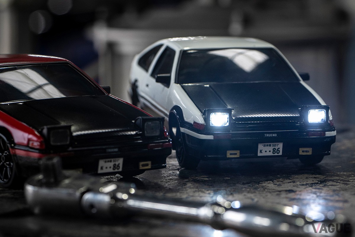 京商エッグの「ファーストミニッツ」シリーズに、RCカー「トヨタ スプリンタートレノ AE86」が新登場