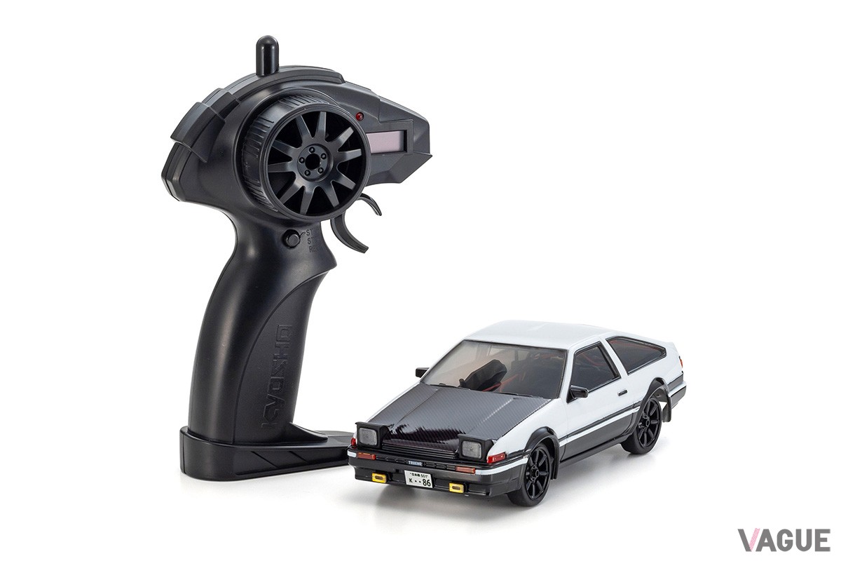 京商エッグの「ファーストミニッツ」シリーズに、RCカー「トヨタ スプリンタートレノ AE86」が新登場