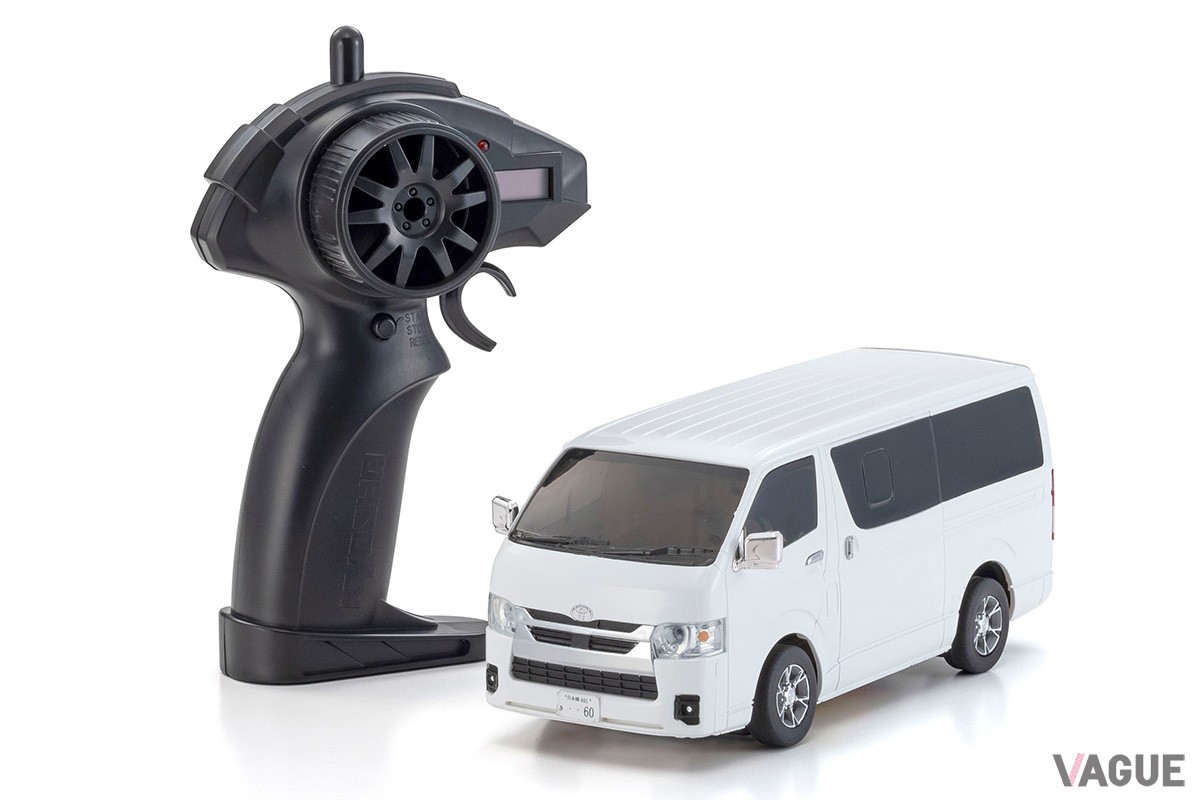 京商エッグの「ファーストミニッツ」シリーズに、RCカー「トヨタ ハイエース スーパーGL」が新登場