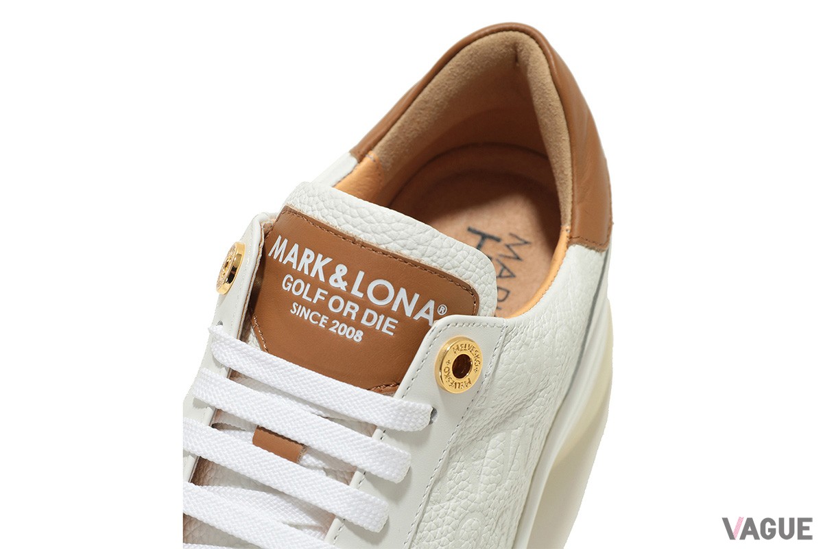 ゴルフアパレルブランドのマークアンドロナがスイスの靴ブランドと生み出した「HVML クラシック スパイクレスシューズ」
