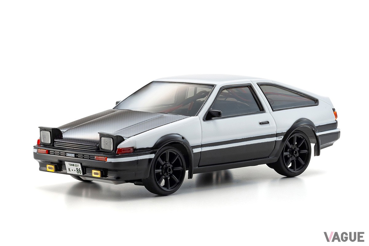 京商エッグの「ファーストミニッツ」シリーズに、RCカー「トヨタ スプリンタートレノ AE86」が新登場