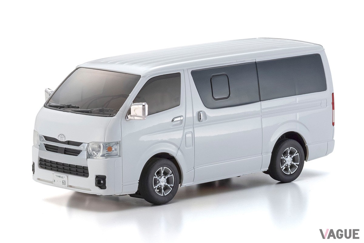 京商エッグの「ファーストミニッツ」シリーズに、RCカー「トヨタ ハイエース スーパーGL」が新登場