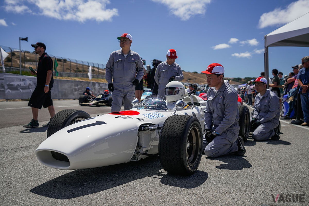 ここ数年、“F1熱”が急速に盛り上がっているアメリカでデモランを披露したホンダ伝説のF1マシン「RA272」