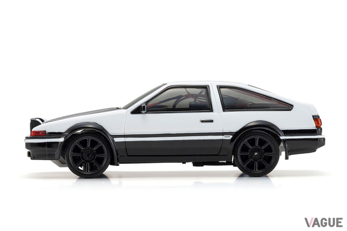京商エッグの「ファーストミニッツ」シリーズに、RCカー「トヨタ スプリンタートレノ AE86」が新登場