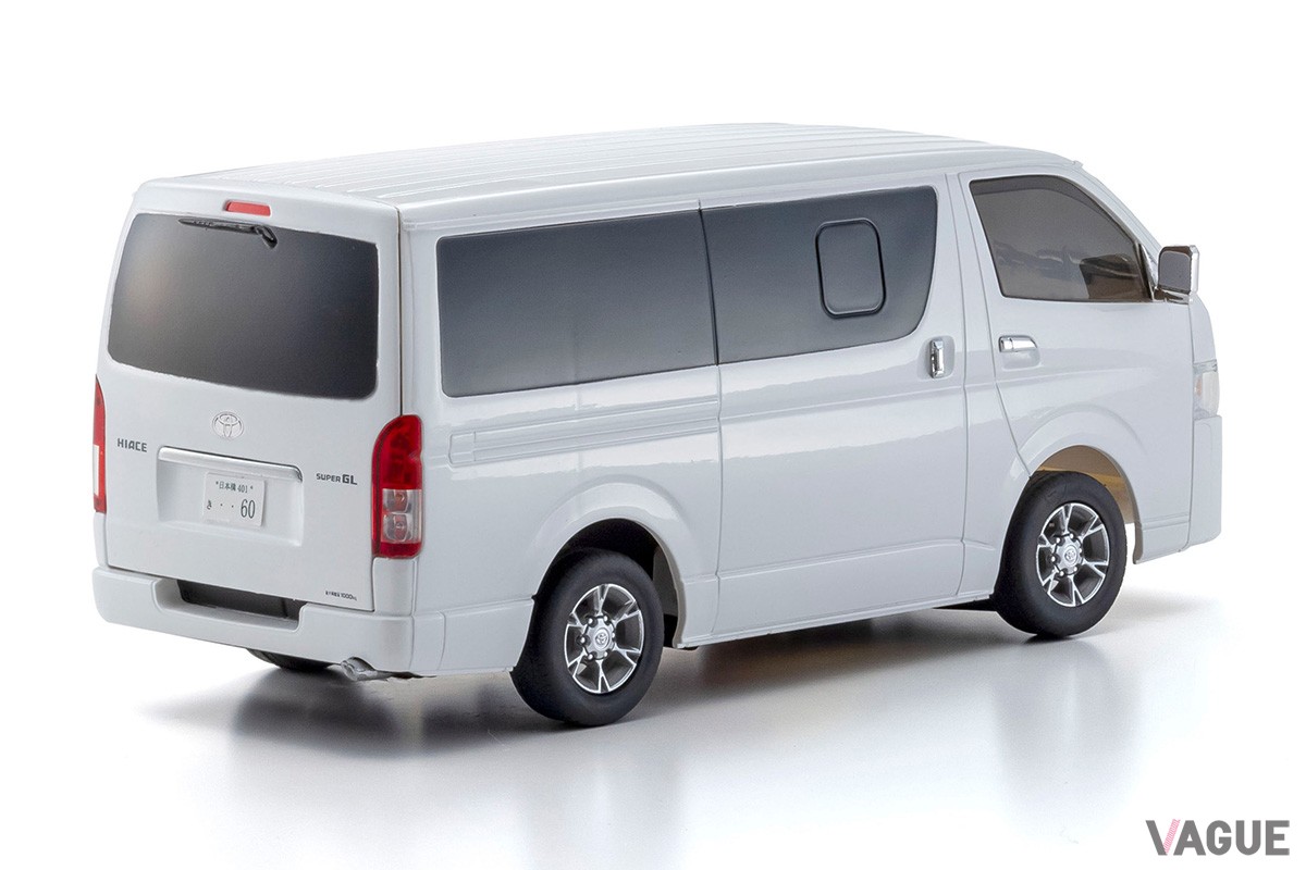 京商エッグの「ファーストミニッツ」シリーズに、RCカー「トヨタ ハイエース スーパーGL」が新登場