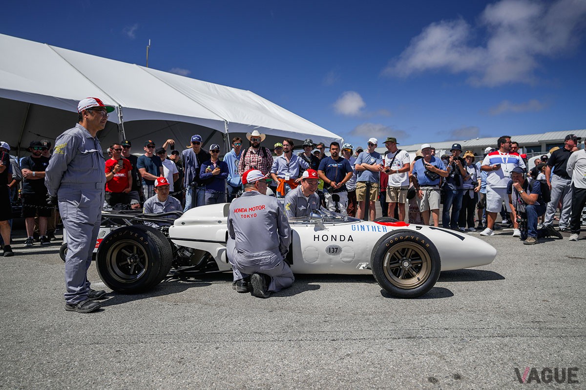 ここ数年、“F1熱”が急速に盛り上がっているアメリカでデモランを披露したホンダ伝説のF1マシン「RA272」