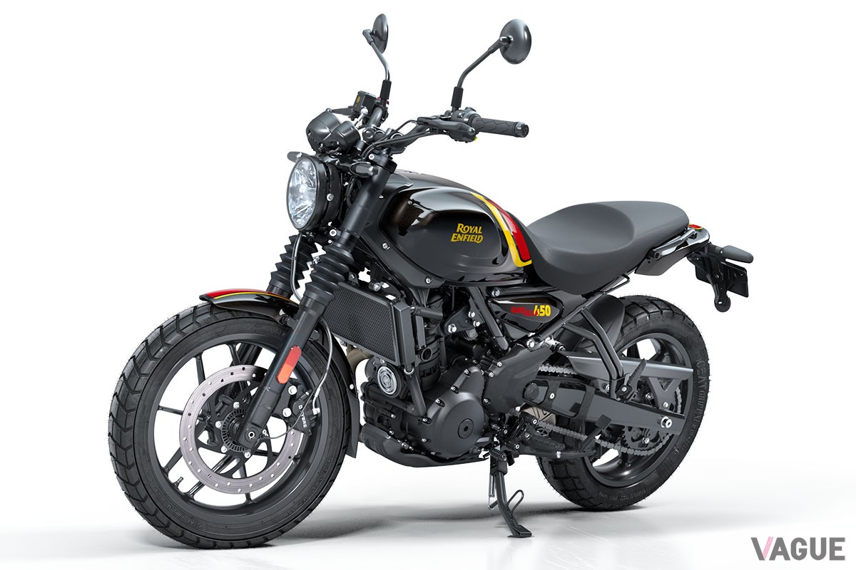 ロイヤルエンフィールドの新ロードスター「ゲリラ450」シリーズ