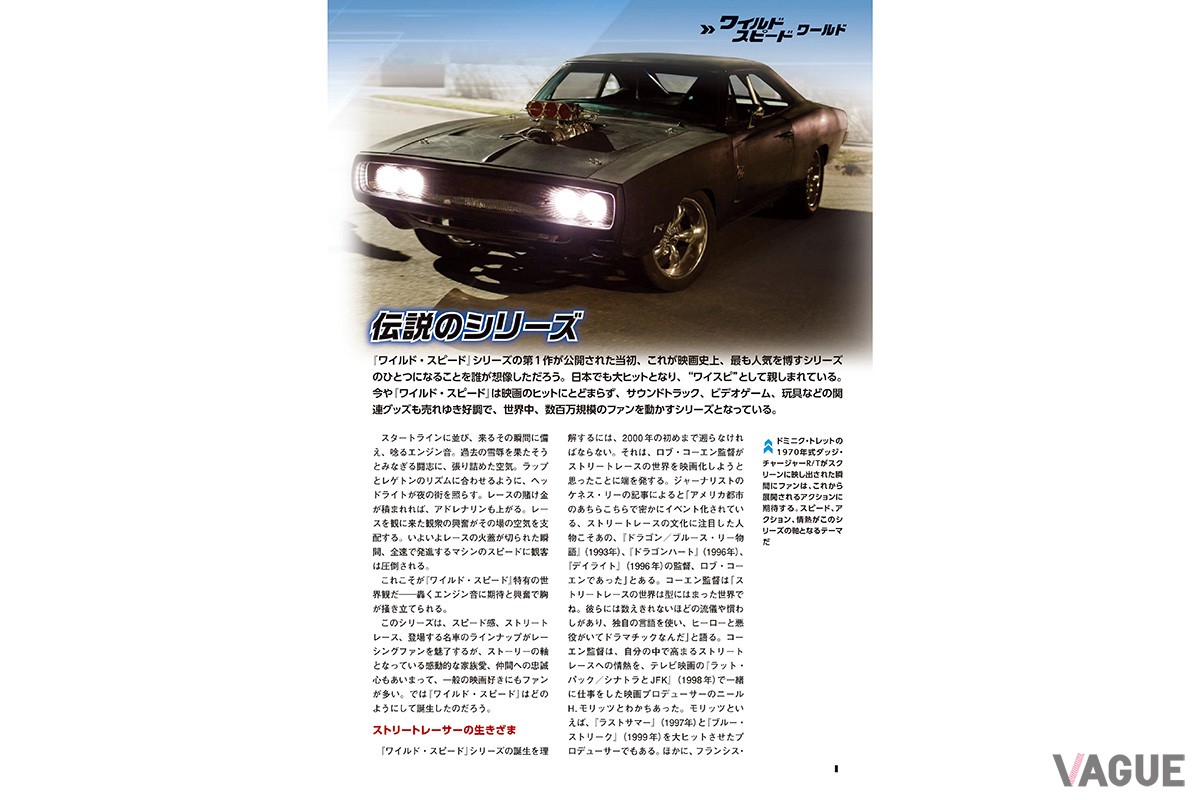 映画『ワイルド・スピード』シリーズで活躍した名車が集結するデアゴスティーニの隔週刊『ワイルド・スピード カー コレクション』