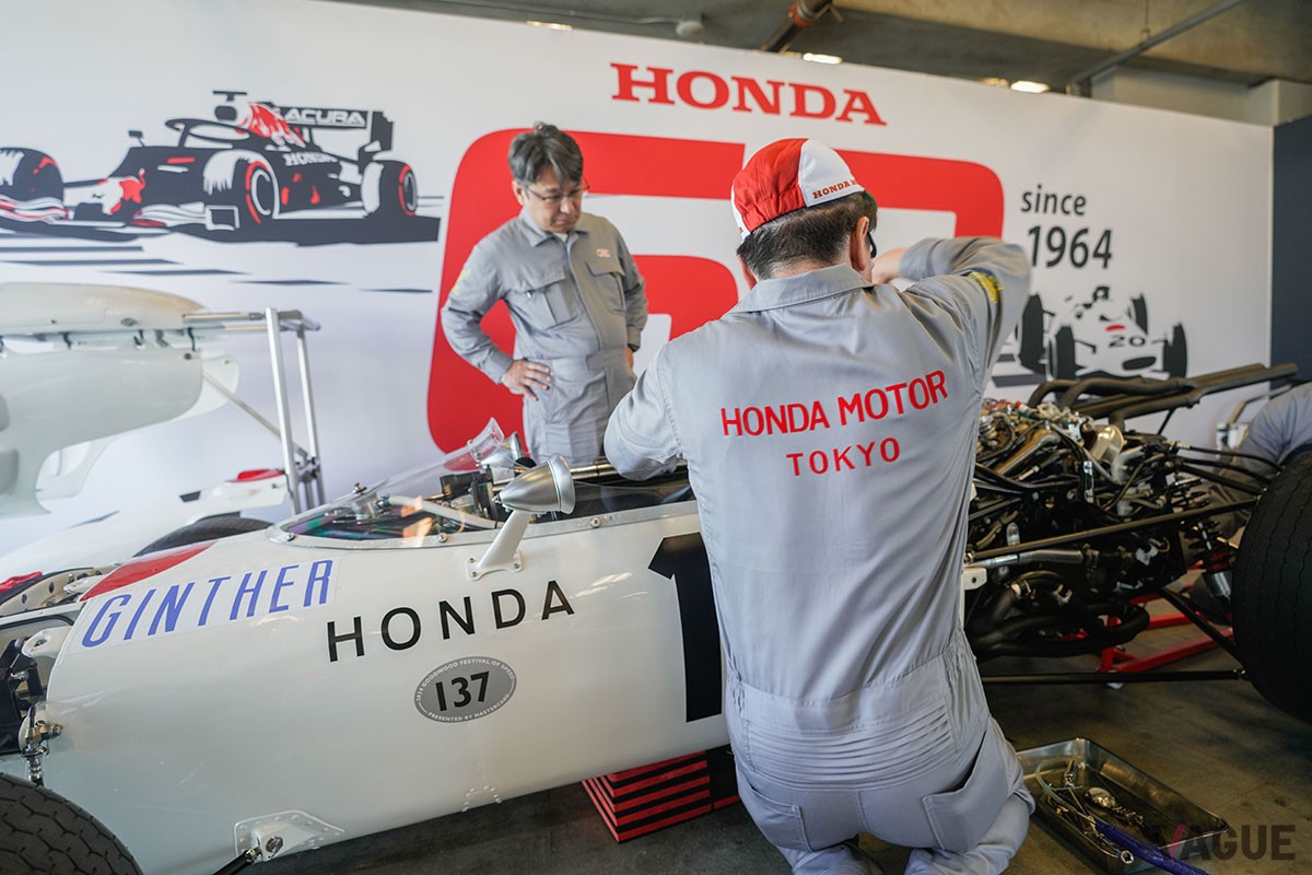 ここ数年、“F1熱”が急速に盛り上がっているアメリカでデモランを披露したホンダ伝説のF1マシン「RA272」