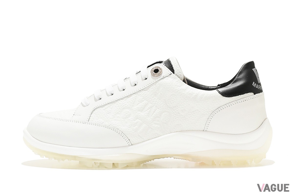 ゴルフアパレルブランドのマークアンドロナがスイスの靴ブランドと生み出した「HVML クラシック スパイクレスシューズ」
