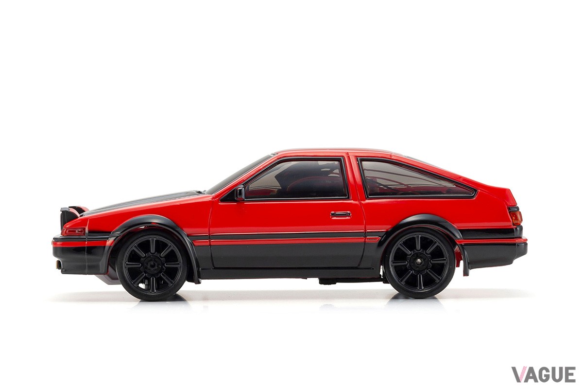 京商エッグの「ファーストミニッツ」シリーズに、RCカー「トヨタ スプリンタートレノ AE86」が新登場