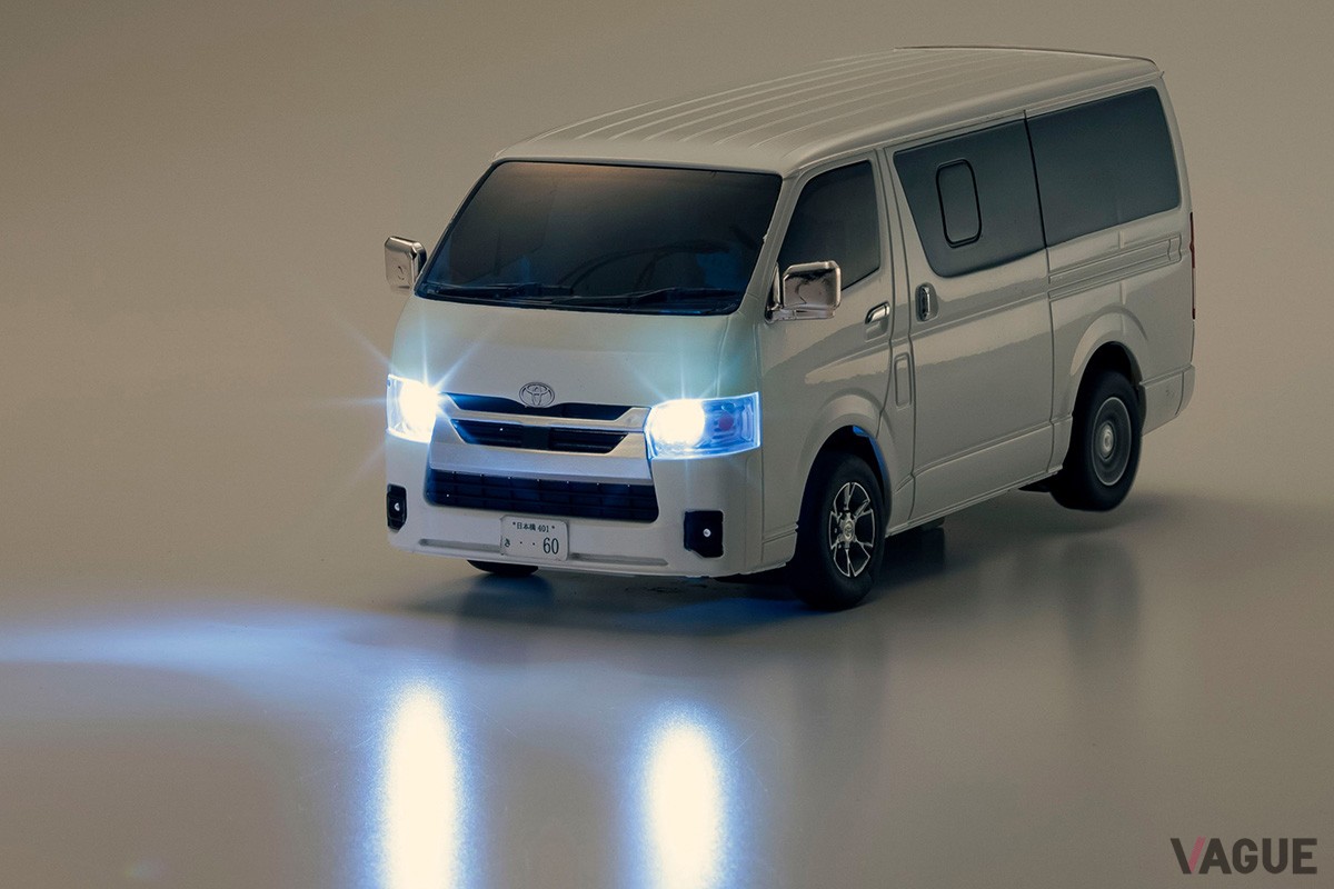 京商エッグの「ファーストミニッツ」シリーズに、RCカー「トヨタ ハイエース スーパーGL」が新登場