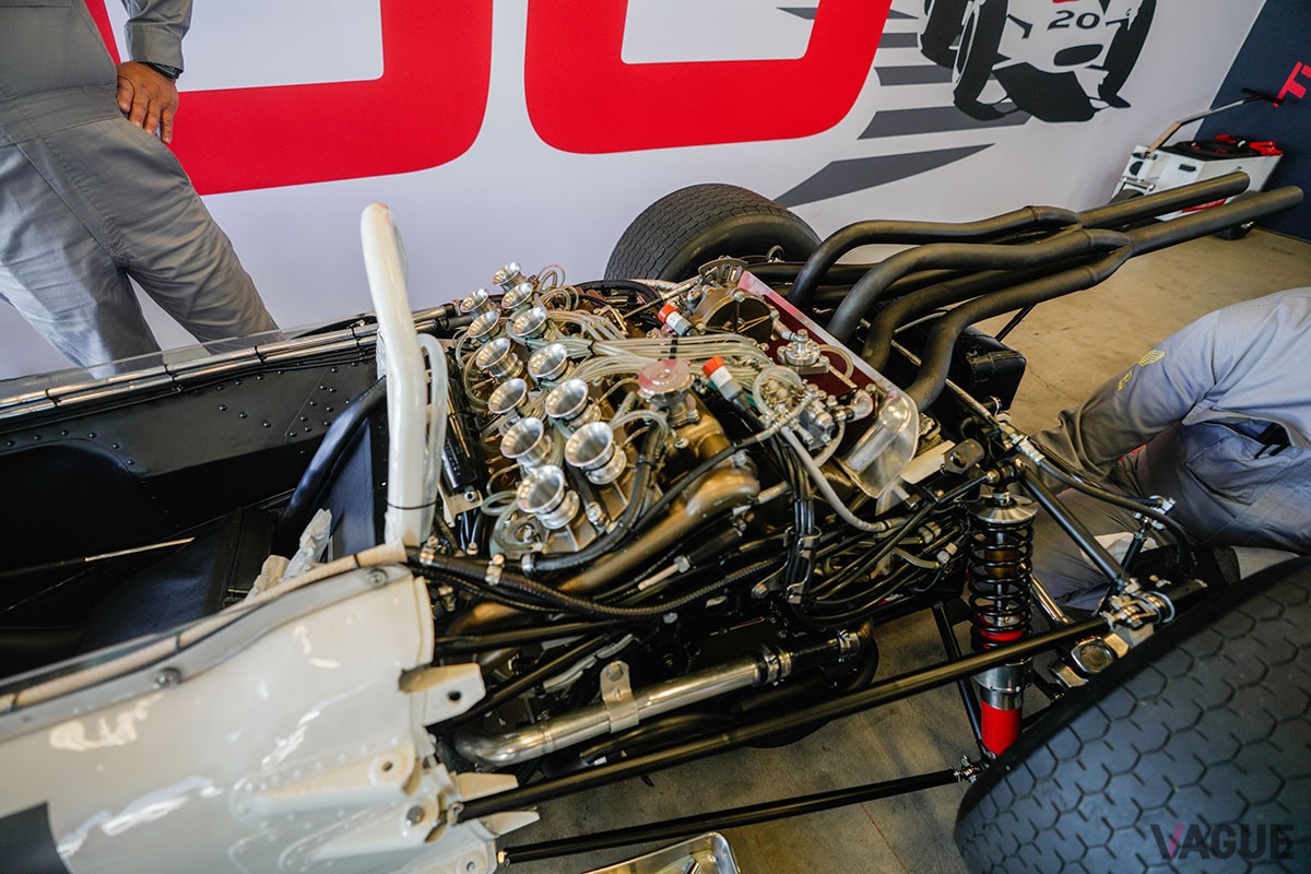 ここ数年、“F1熱”が急速に盛り上がっているアメリカでデモランを披露したホンダ伝説のF1マシン「RA272」