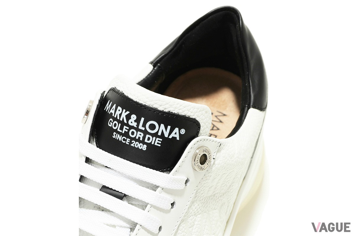 ゴルフアパレルブランドのマークアンドロナがスイスの靴ブランドと生み出した「HVML クラシック スパイクレスシューズ」
