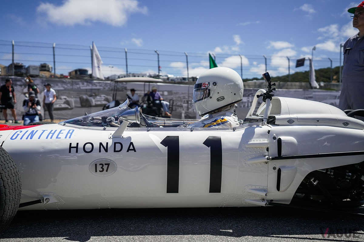 ここ数年、“F1熱”が急速に盛り上がっているアメリカでデモランを披露したホンダ伝説のF1マシン「RA272」